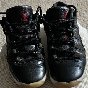 Jordan Kids Black and White Sneakers